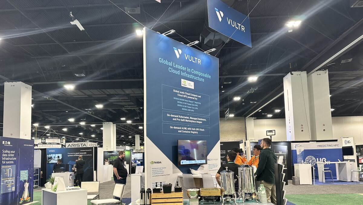 Vultr booth 2023