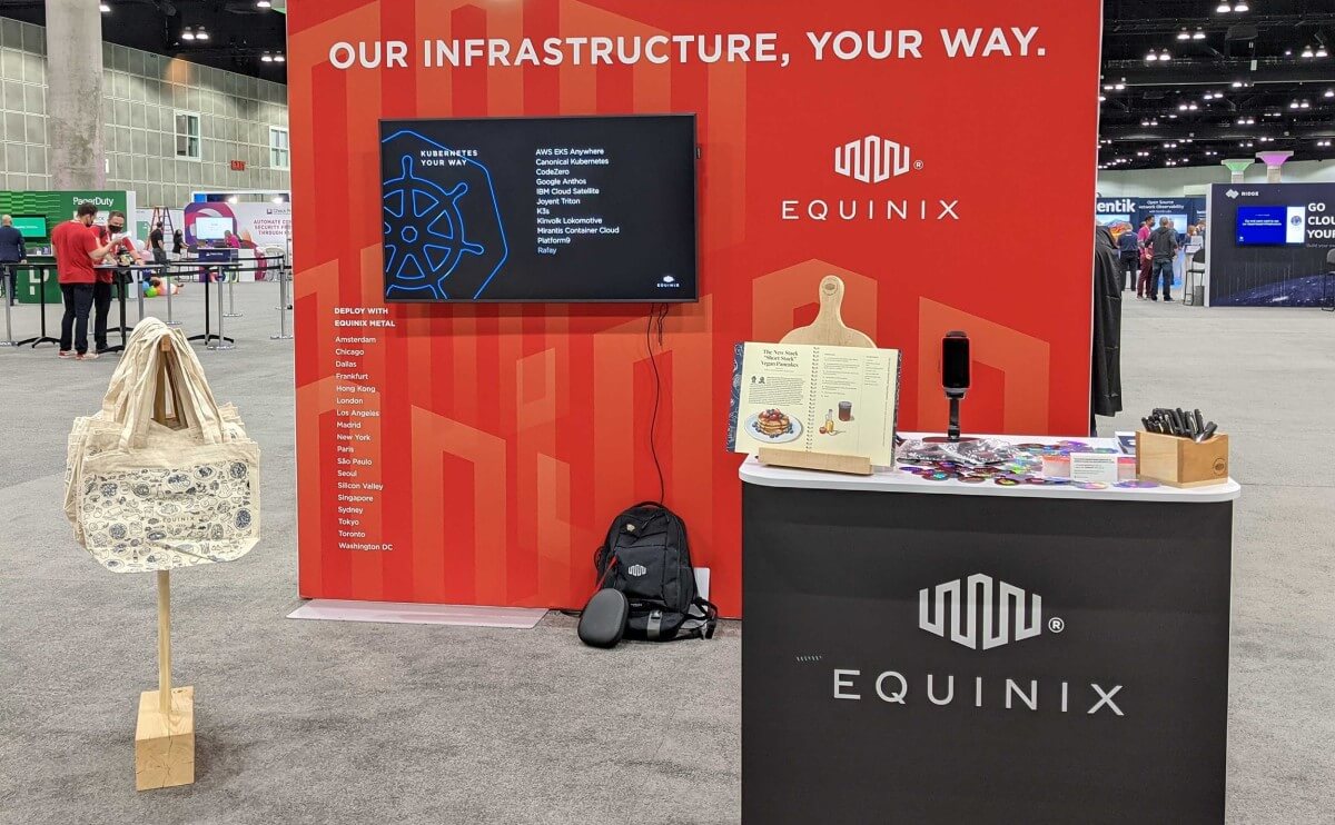 Equinix booth