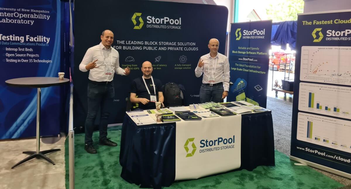 StorPool booth