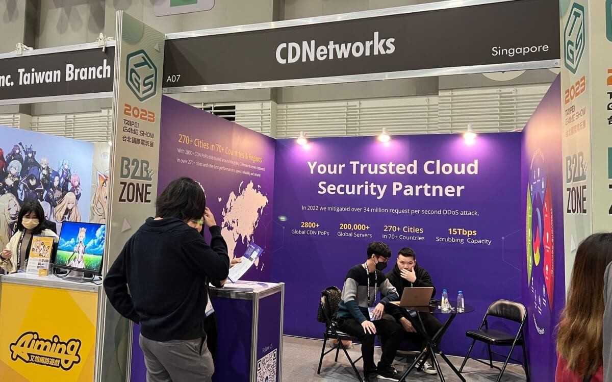 CDNetworks booth