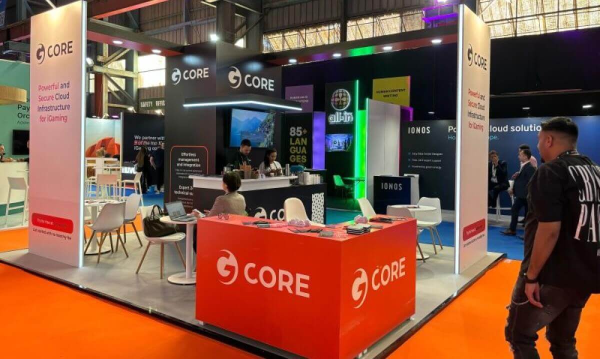 Gcore booth