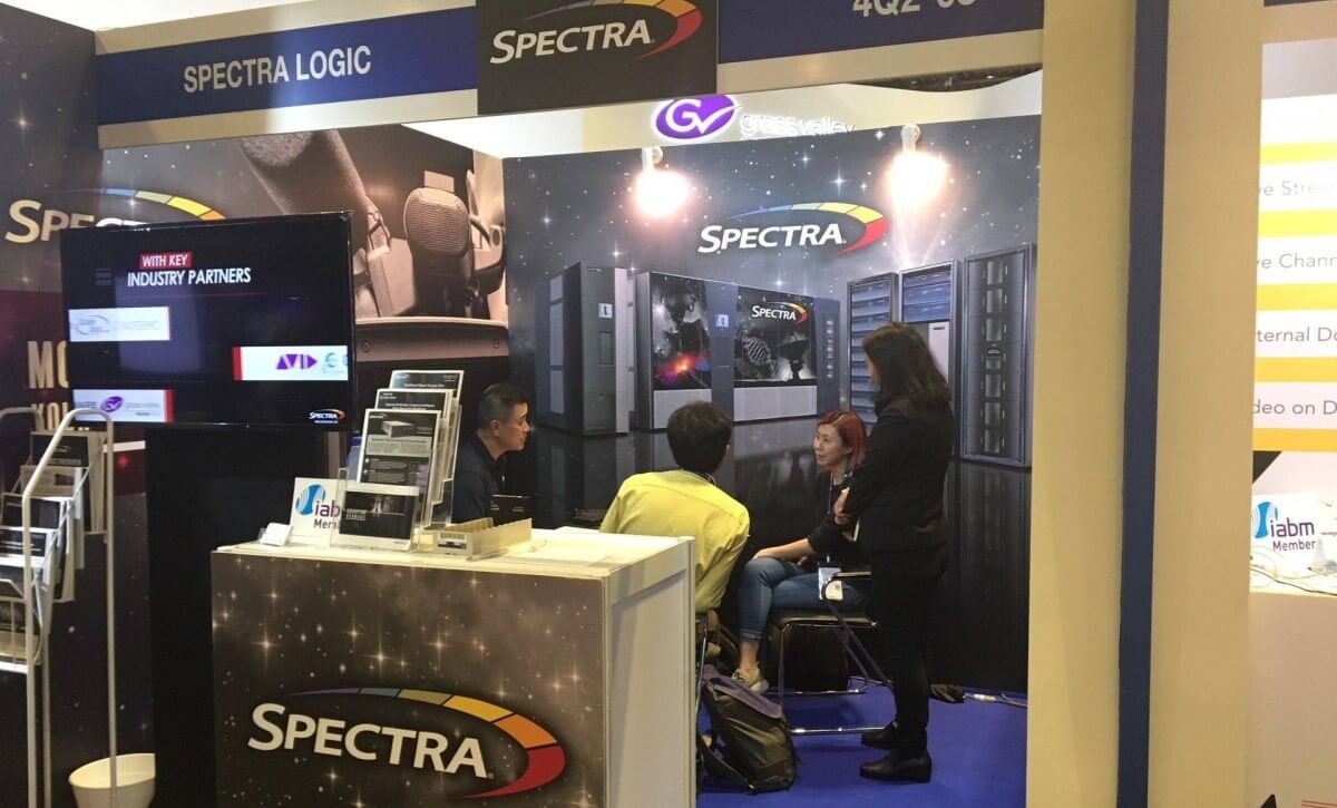 Spectra Logic booth