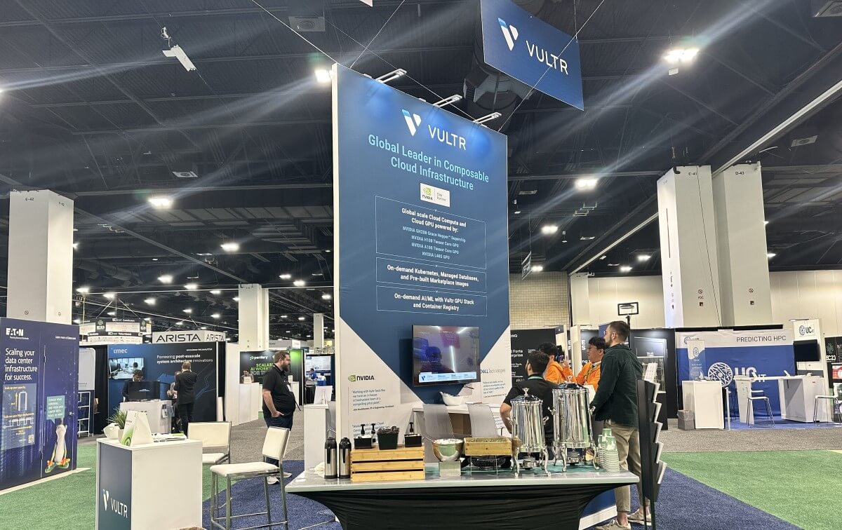 Vultr booth 2023