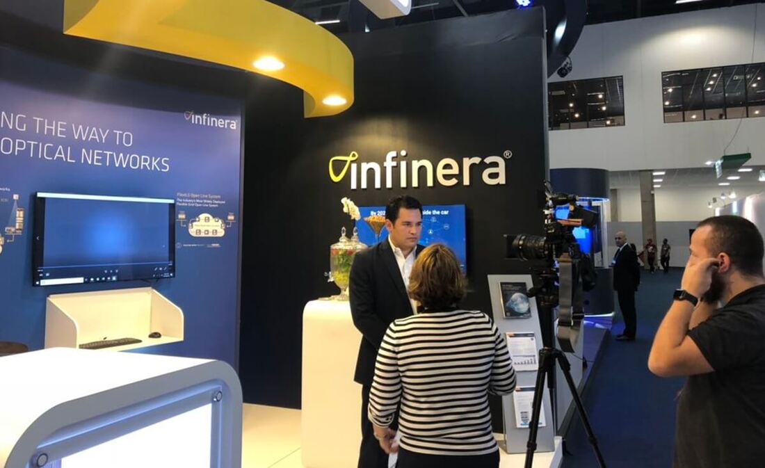 Infinera booth